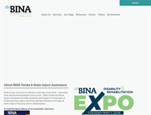 Tablet Screenshot of binausa.org